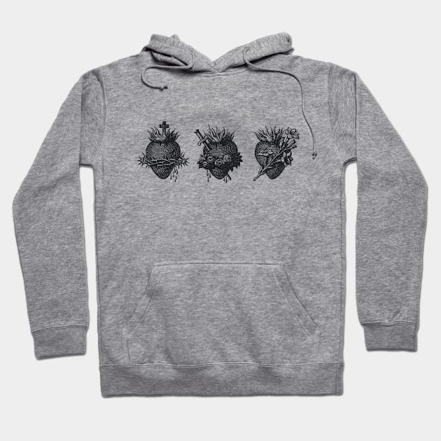 Hearts of Holy Family 1 Hoodie by big_owl